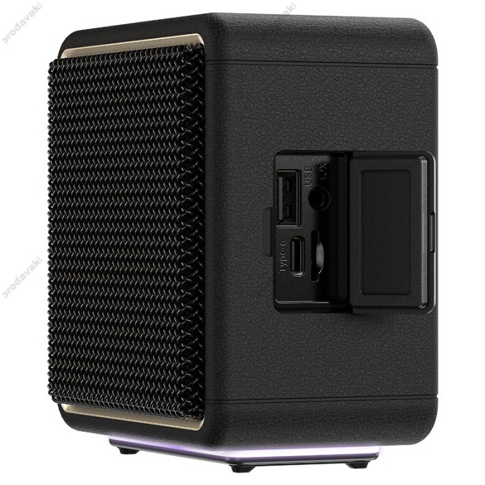 Портативна колонка Bluetooth ACEFAST K3 Nano portable wireless speaker BT5.4 USB/TF/AUX TWS 46W Black